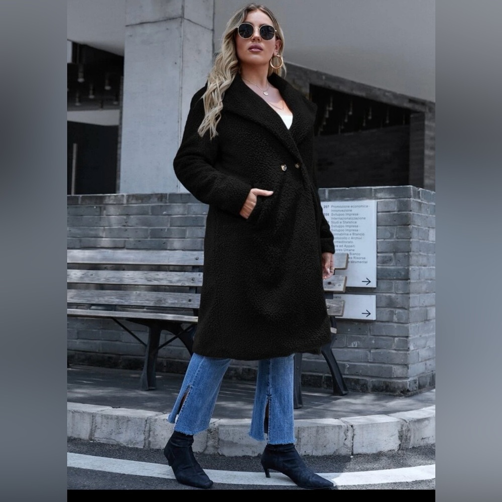 Teddy coat plus size